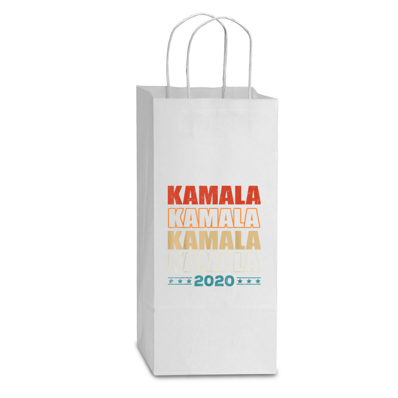 Kamala 2020 Double Wine Paper Bag - 6 1/2 X 3 1/2 X 12 3/8 | Artistshot