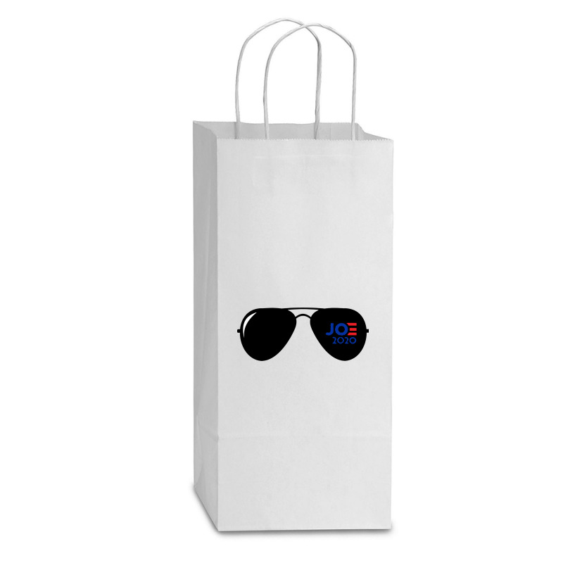 Joe Biden 2020 Double wine Paper Bag - 6 1/2 x 3 1/2 x 12 3/8 by Megumi | Artistshot