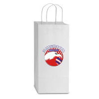 America Since 1776 Double Wine Paper Bag - 6 1/2 X 3 1/2 X 12 3/8 | Artistshot