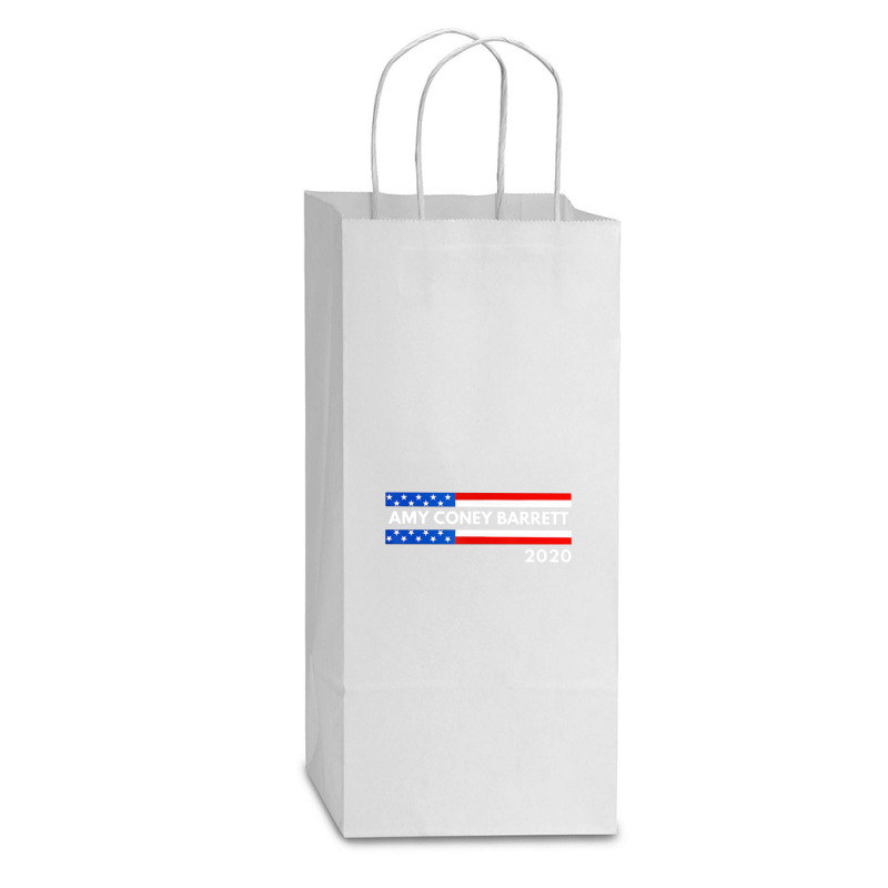 President Trump Double Wine Paper Bag - 6 1/2 X 3 1/2 X 12 3/8 | Artistshot