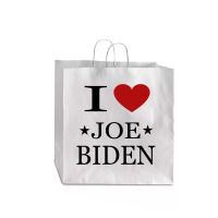 I Love Joe Biden Jumbo Paper Bag - 18 X 7 X 18 3/4 | Artistshot