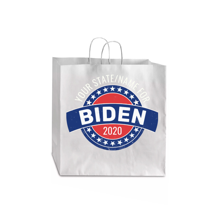 Joe Biden 2020 Jumbo Paper Bag - 18 x 7 x 18 3/4 by Balprut Store | Artistshot