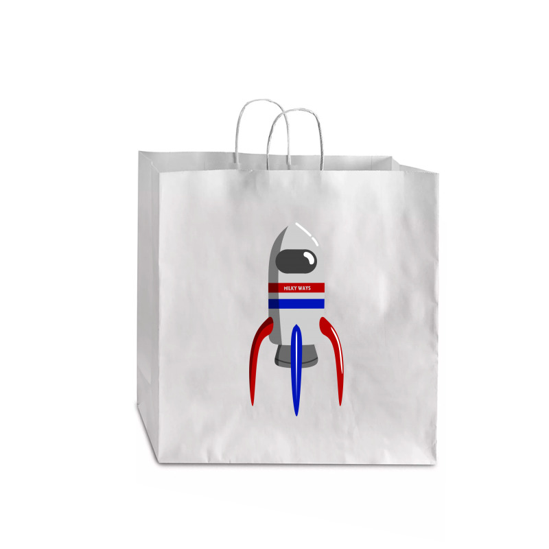 Rocket Milky Way Jumbo Paper Bag - 18 X 7 X 18 3/4 | Artistshot