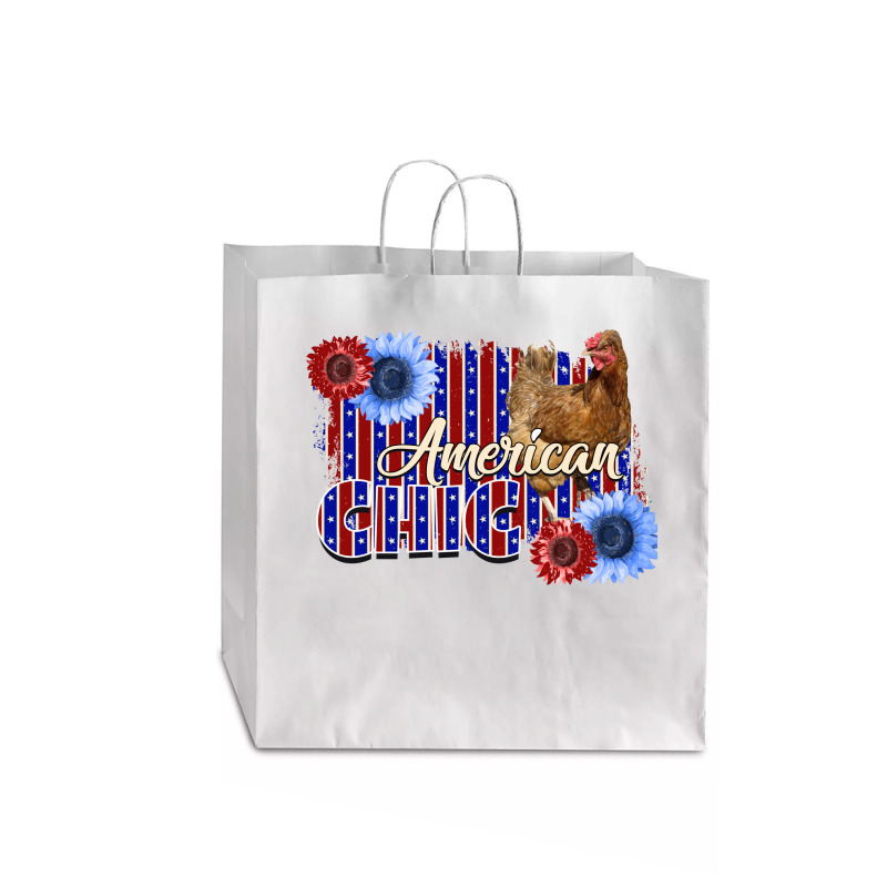 American Chicken Jumbo Paper Bag - 18 X 7 X 18 3/4 | Artistshot