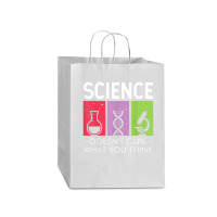 Science Doesn’t Care What You Think Mart Paper Bag -13 X 7 X 17 | Artistshot