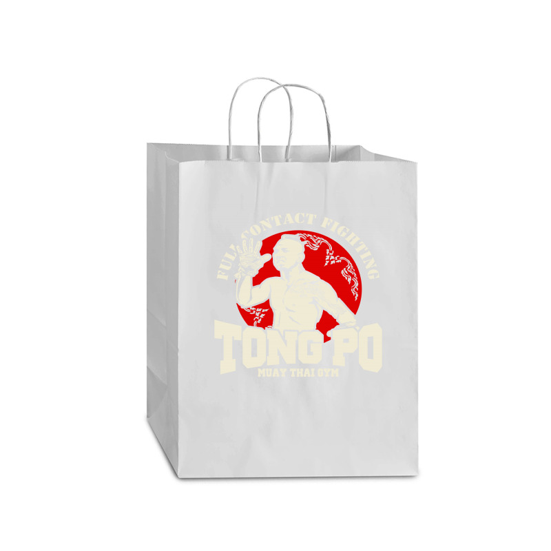 New Tong Po Muay Thai Fighter Villain Kickboxer Van Damme Movie Slim F Mart Paper Bag -13 X 7 X 17 | Artistshot