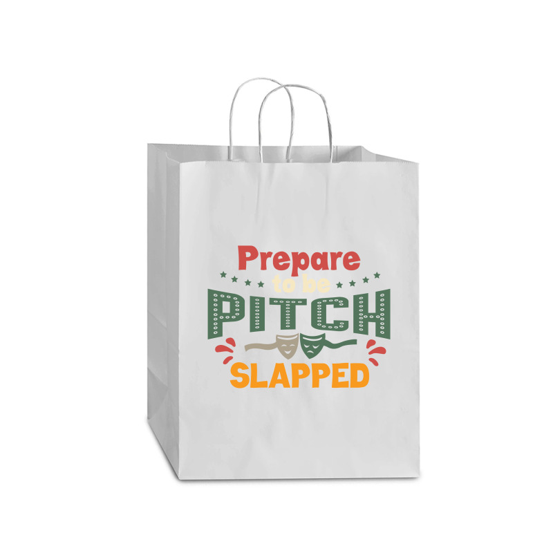 Prepare To Be Pitch Slapped Vintage Here Mart Paper Bag -13 X 7 X 17 | Artistshot