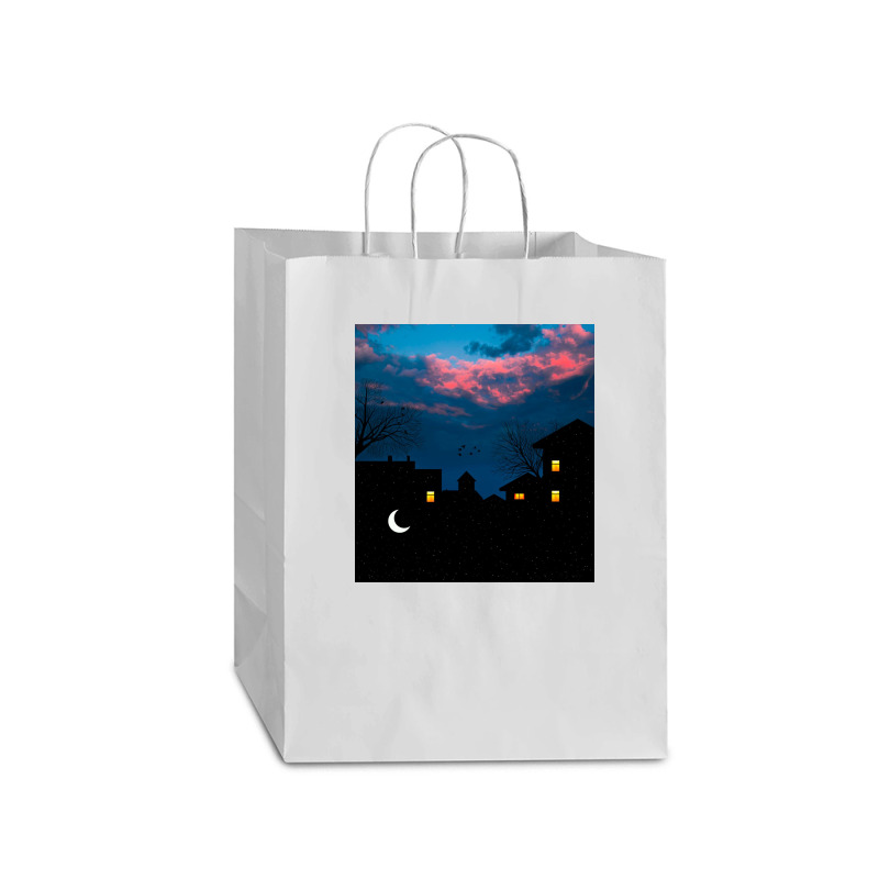 Moon Mart Paper Bag -13 X 7 X 17 | Artistshot