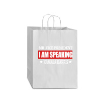 I Am Speaking Mart Paper Bag -13 X 7 X 17 | Artistshot