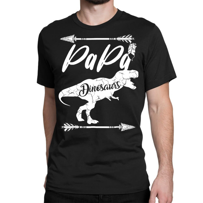 Dinosaur  Father's Day Papa Dinosaur Classic T-shirt | Artistshot