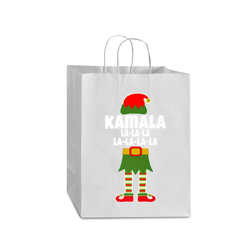 Kamala La La La Elf Christmas Holiday Mart Paper Bag -13 X 7 X 17 | Artistshot