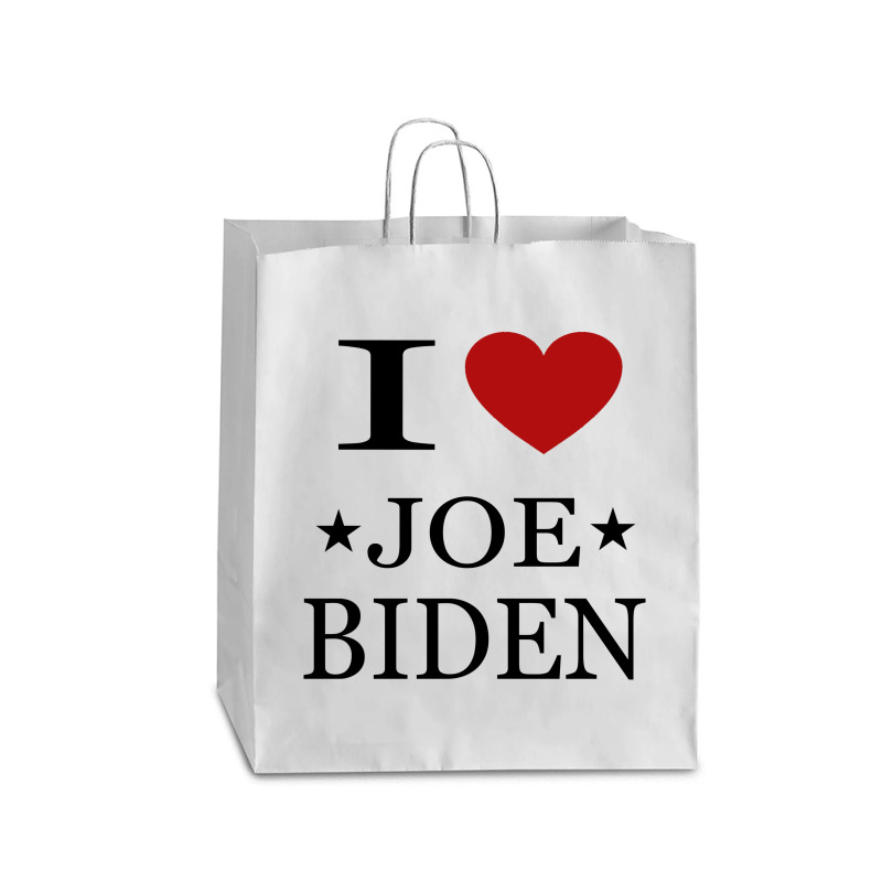 I Love Joe Biden Queen Paper Bag - 16 x 6 x 19 1/4 by ELEGANCE99 | Artistshot