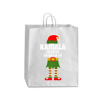 Kamala La La La Elf Christmas Holiday Queen Paper Bag - 16 X 6 X 19 1/4 | Artistshot