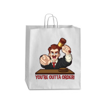 You’re Outta Order Queen Paper Bag - 16 X 6 X 19 1/4 | Artistshot