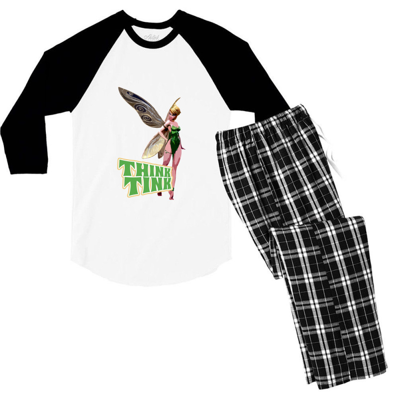 Tinker Bell Men's 3/4 Sleeve Pajama Set by suramadukara | Artistshot