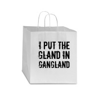 Gland In Gangland Star Paper Bag - 13 X 7 X 13 | Artistshot