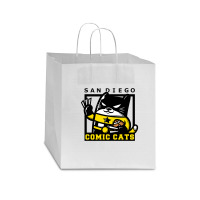 Cat Hero Star Paper Bag - 13 X 7 X 13 | Artistshot