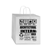 Architectural Intern Contents Star Paper Bag - 13 X 7 X 13 | Artistshot