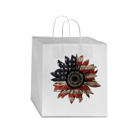 American Sunflower Star Paper Bag - 13 X 7 X 13 | Artistshot