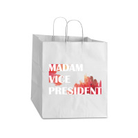 Madam Vice President Take Out Paper Bag - 14 X 10 X 15 1/2 | Artistshot