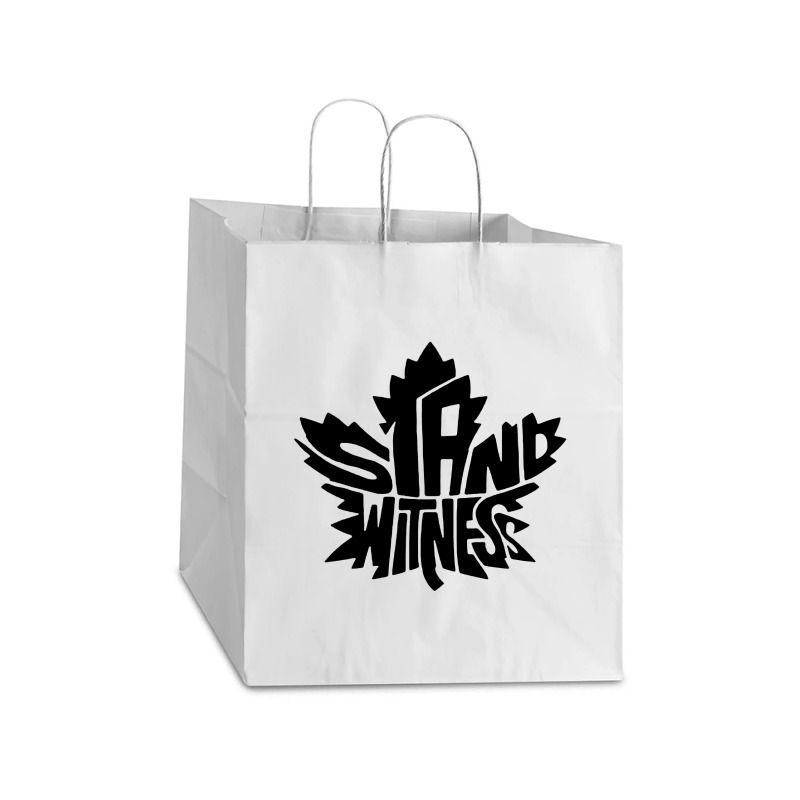 Stand Witness Take Out Paper Bag - 14 X 10 X 15 1/2 | Artistshot