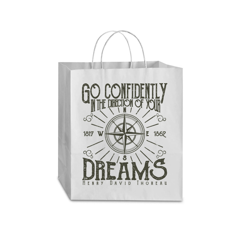 Directions Of Your Dreams 1 Traveler Paper Bag -13 X 6 X 15 3/4 | Artistshot