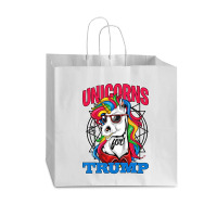 Unicorns For Trump Vogue Paper Bag - 16 X 6 X 12 | Artistshot