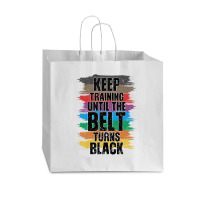 Black Belt Martial Art Training Karate Taekwondo Vogue Paper Bag - 16 X 6 X 12 | Artistshot