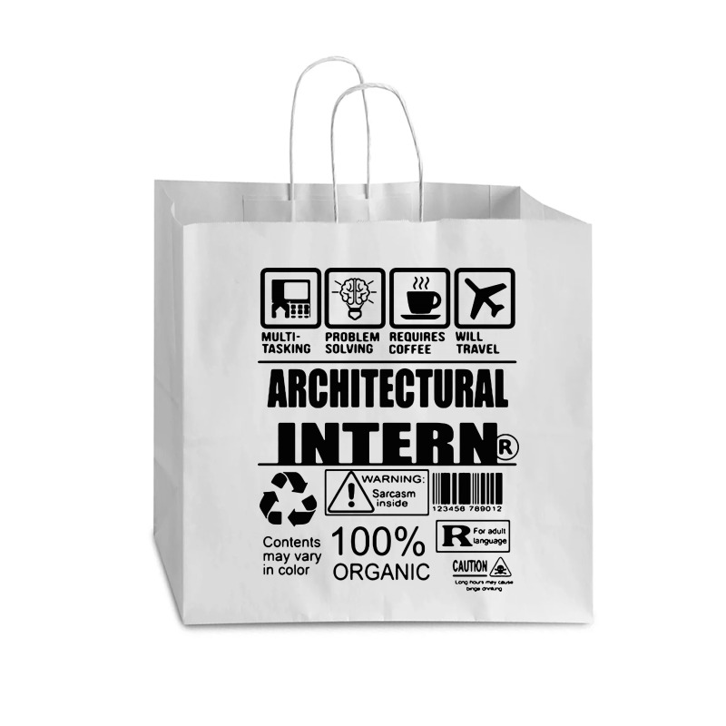 Architectural Intern Contents Vogue Paper Bag - 16 X 6 X 12 | Artistshot