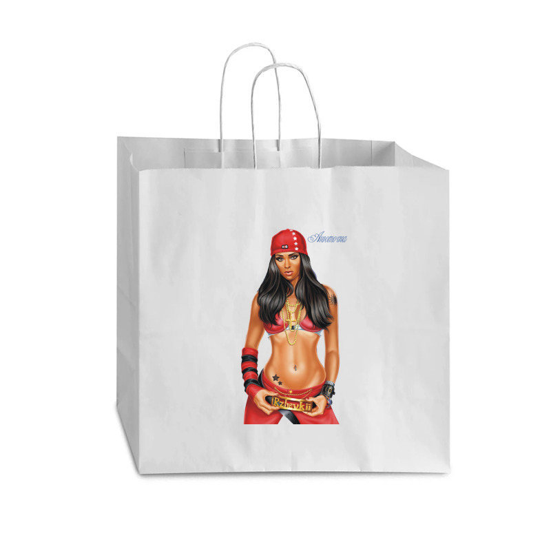 Hip Hop Cool Woman Vogue Paper Bag - 16 X 6 X 12 | Artistshot