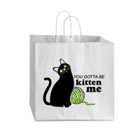 You Gotta Be Kitten Me Vogue Paper Bag - 16 X 6 X 12 | Artistshot