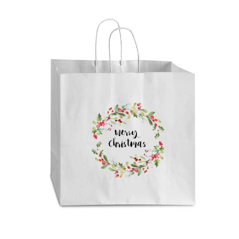 Marbella Merry Christmas Vogue Paper Bag - 16 X 6 X 12 | Artistshot