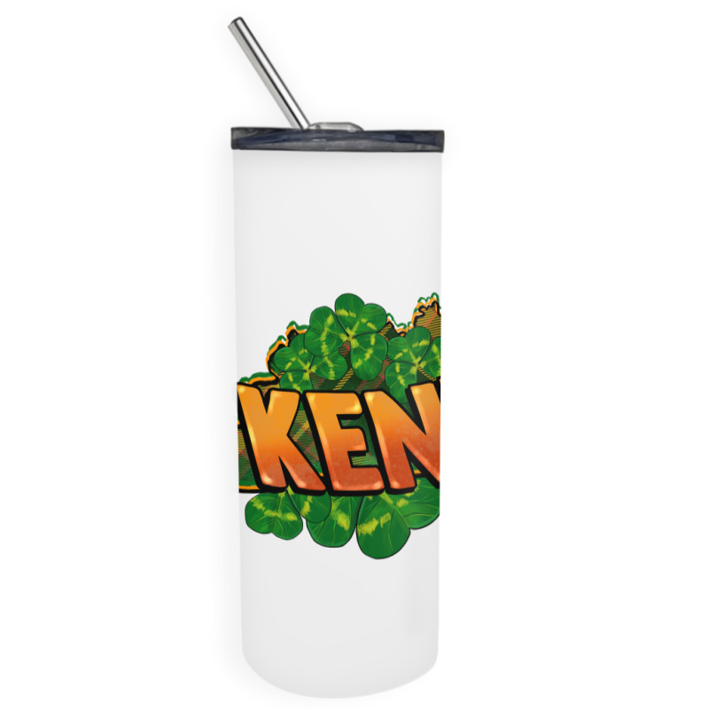 Kentucky Map St. Patrick's Day Skinny Tumbler | Artistshot