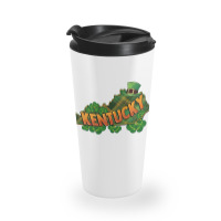 Kentucky Map St. Patrick's Day Travel Mug | Artistshot