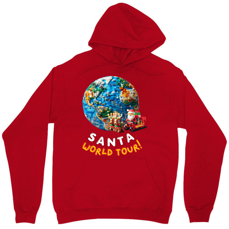 Santa World Tour Unisex Hoodie | Artistshot