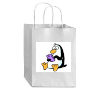 Penguin Cub Paper Bag - 8 X 4 1/2 X 10 1/4 | Artistshot