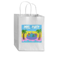 Beach Bunny Pool Party Cub Paper Bag - 8 X 4 1/2 X 10 1/4 | Artistshot