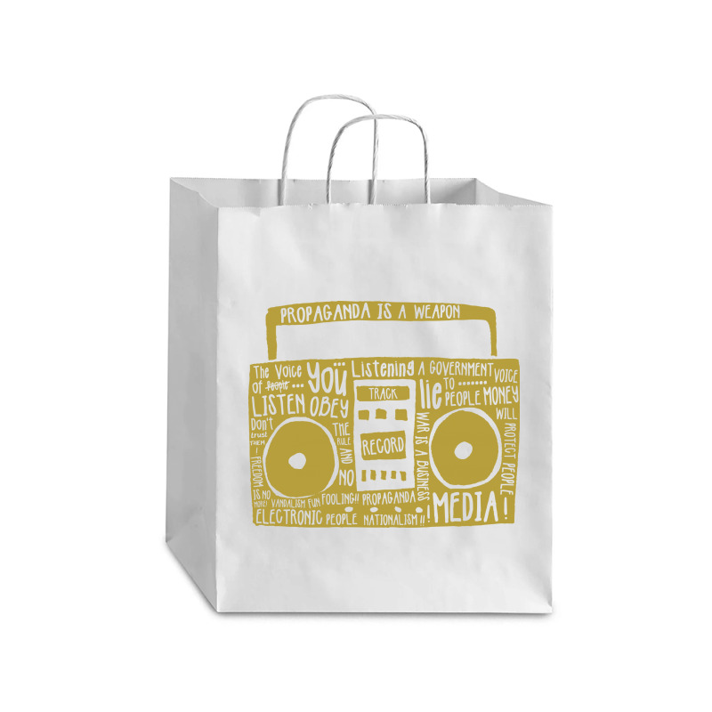 Propaganda Media Debie Paper Bag - 10 X 5 X 13 | Artistshot