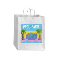 Beach Bunny Pool Party Debie Paper Bag - 10 X 5 X 13 | Artistshot