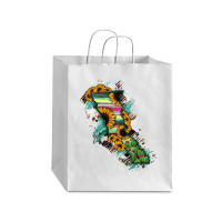 Baja California State Of Mexico Map Debie Paper Bag - 10 X 5 X 13 | Artistshot