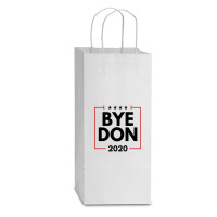 Byedon 2020 Double Wine Paper Bag - 6 1/2 X 3 1/2 X 12 3/8 | Artistshot