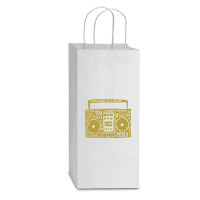 Propaganda Media Double Wine Paper Bag - 6 1/2 X 3 1/2 X 12 3/8 | Artistshot