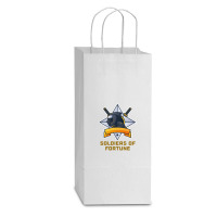 Soldiers Of Fortune Double Wine Paper Bag - 6 1/2 X 3 1/2 X 12 3/8 | Artistshot