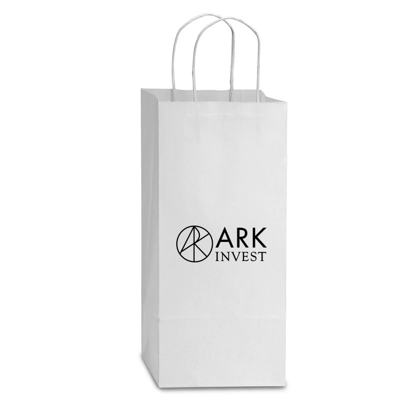 Investors Double Wine Paper Bag - 6 1/2 X 3 1/2 X 12 3/8 | Artistshot