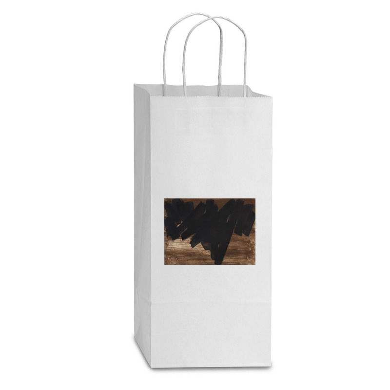 Eau Forte V Double Wine Paper Bag - 6 1/2 X 3 1/2 X 12 3/8 | Artistshot