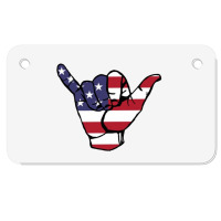 American Flag Motorcycle License Plate | Artistshot