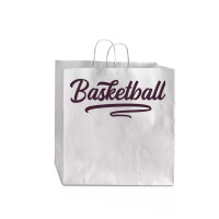 Basketball Jumbo Paper Bag - 18 X 7 X 18 3/4 | Artistshot