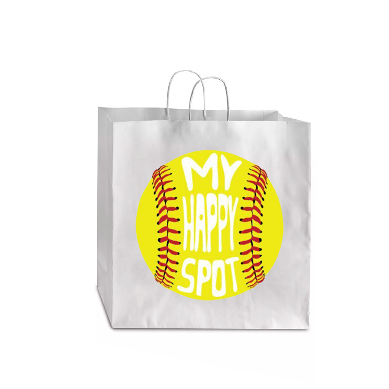 People's Republic Of Burlington Softball Jumbo Paper Bag - 18 X 7 X 18 3/4 | Artistshot