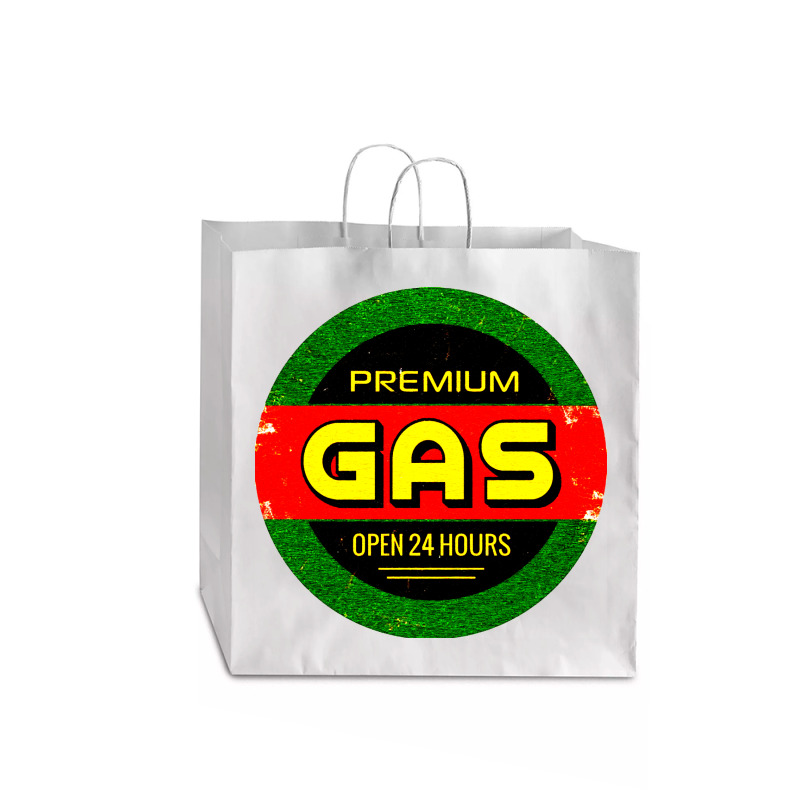 Garage Car Gasoline Jumbo Paper Bag - 18 X 7 X 18 3/4 | Artistshot