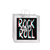 Rock And Roll Jumbo Paper Bag - 18 X 7 X 18 3/4 | Artistshot